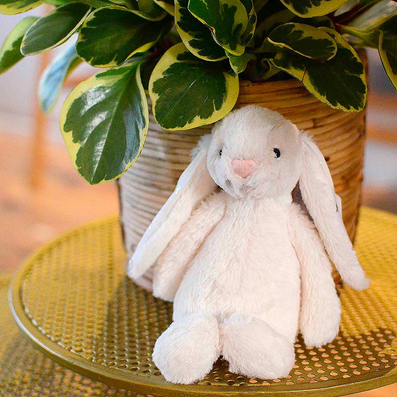 Peluche bashful - Lapin blanc étoiles small - Jellycat