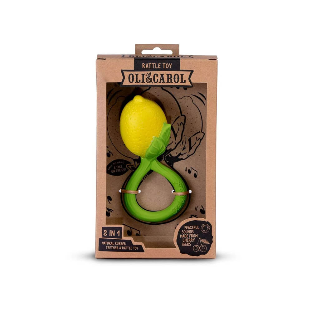 Hochet citron - Oli & Carol