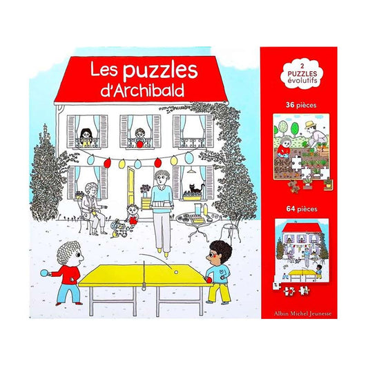 Les puzzles d’Archibald - Albin Michel Jeunesse