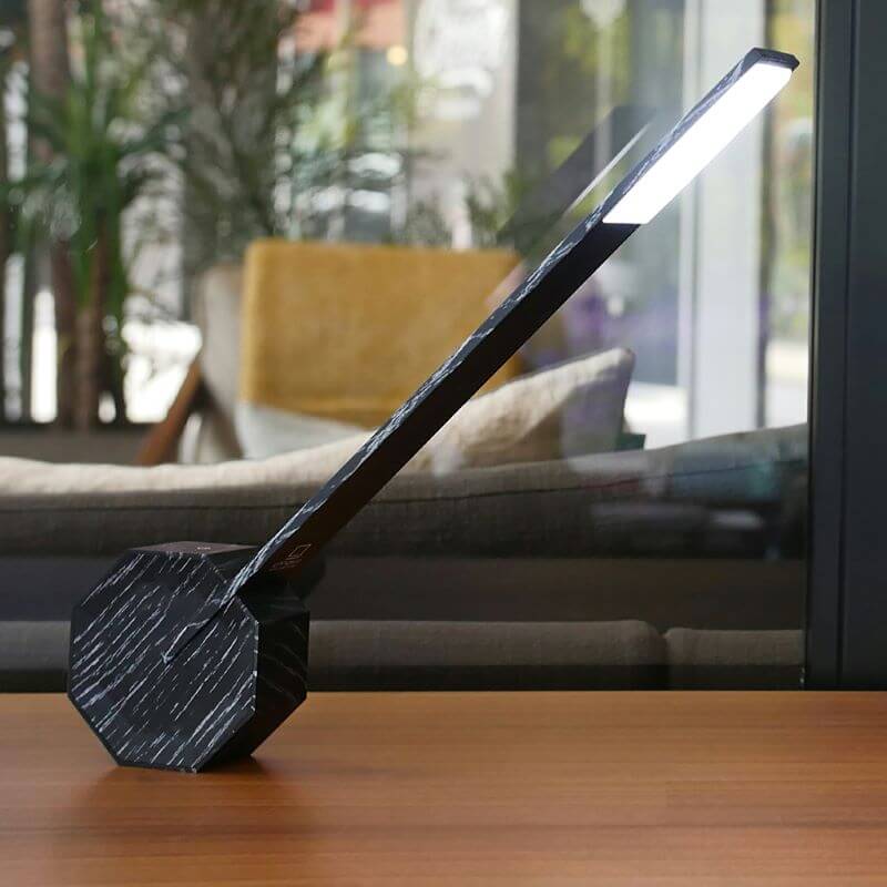 Lampe de bureau - Octagon noir - Gingko