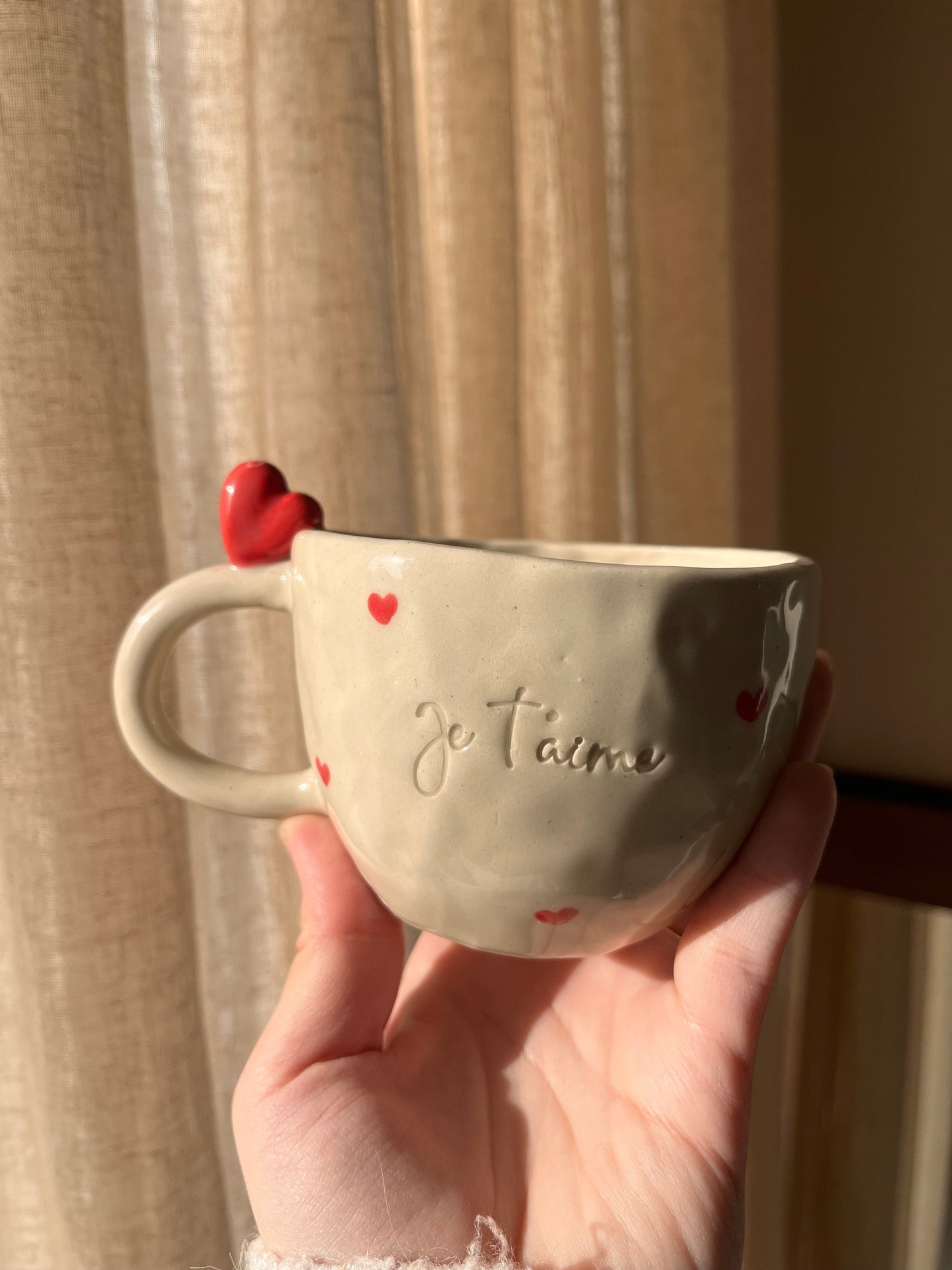Mug Je t'aime❤️‍🔥 (trés lèger défaut)