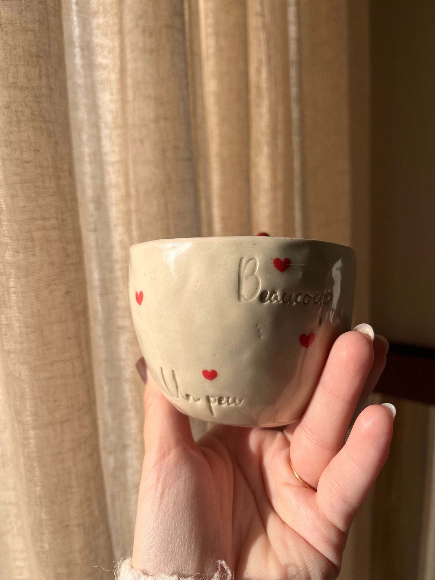 Mug Je t'aime❤️‍🔥 (trés lèger défaut)