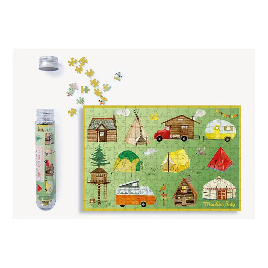Mini puzzle Une nuit en forêt - Moulin Roty