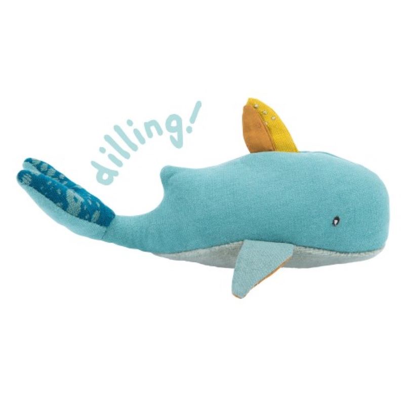 Hochet baleine - le voyage d'Olga - Moulin Roty