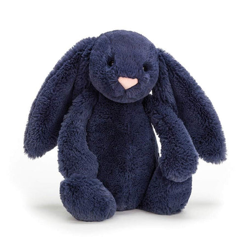 Peluche Lapin Bashful Navy - medium - Jellycat