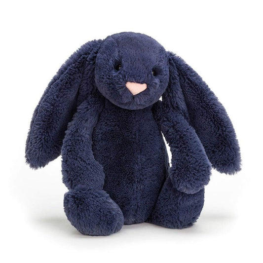 Peluche Lapin Bashful Navy - medium - Jellycat