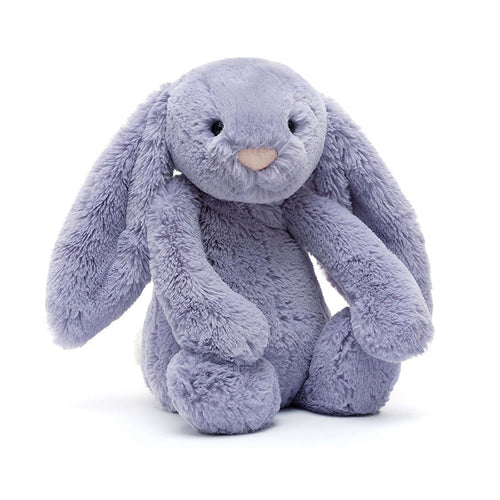 Peluche lapin Bashful viola medium - Jellycat