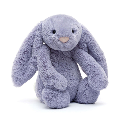 Peluche lapin Bashful viola medium - Jellycat
