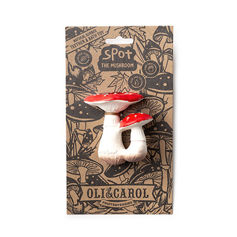 Jouet de Dentition Spot le Champignon - Oli & Carol