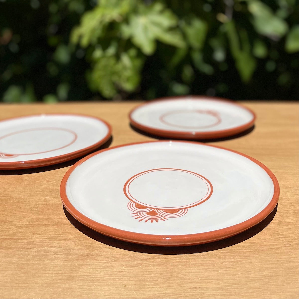 Assiettes plates