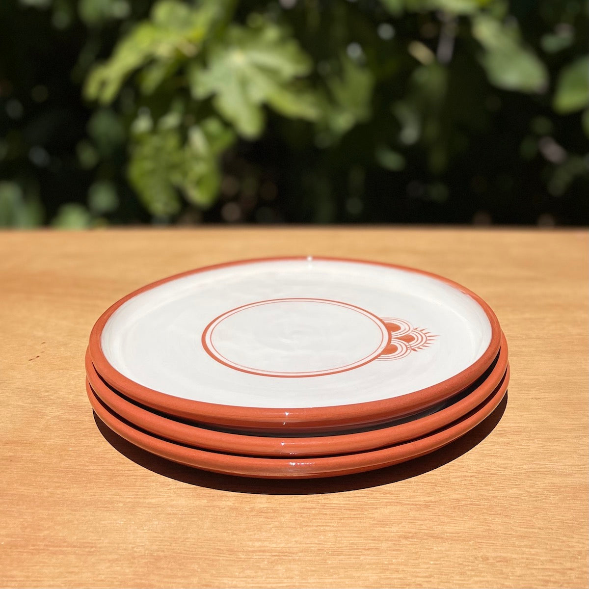 Assiettes plates