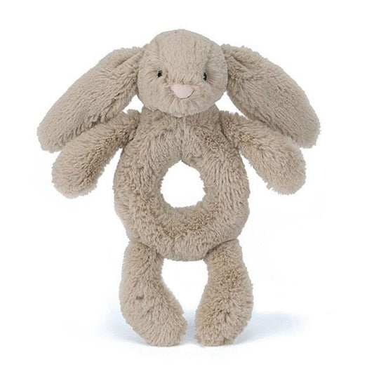 Jellycat -Hochet Lapin Beige