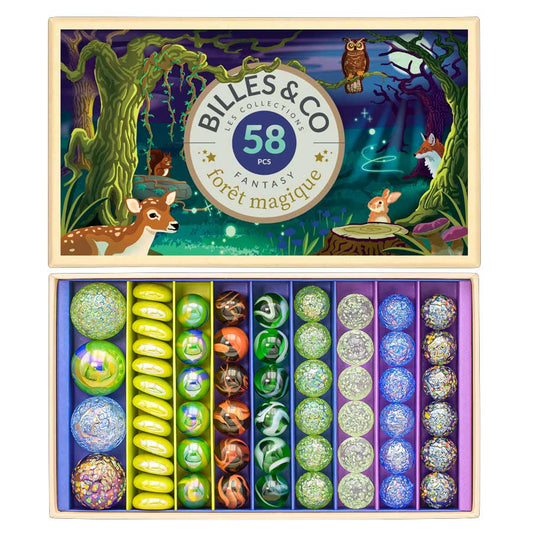 Boîte à billes forêt magique Bille & Co