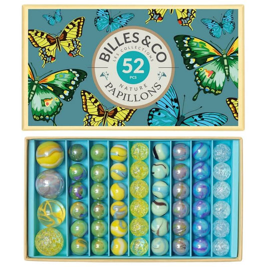 Boite à Billes Papillons - Billes & Co