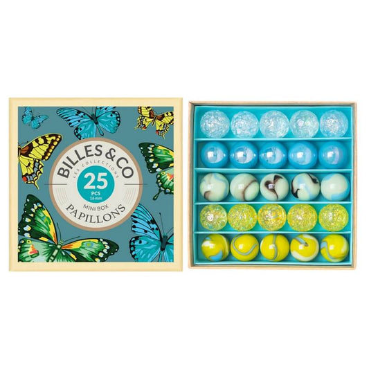 Mini Boite à Billes Papillons - Billes & Co