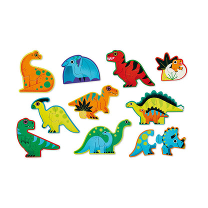 Puzzle Let's beguin Dinosaures - Crocodile Creek