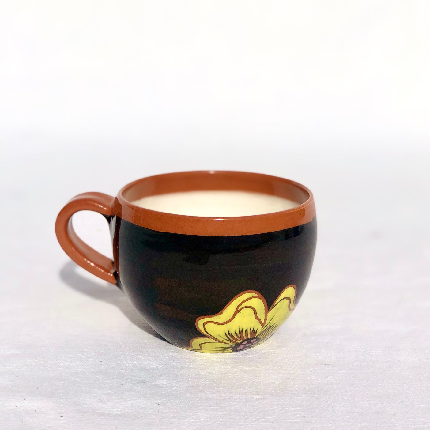 Mugs ronds à fleur