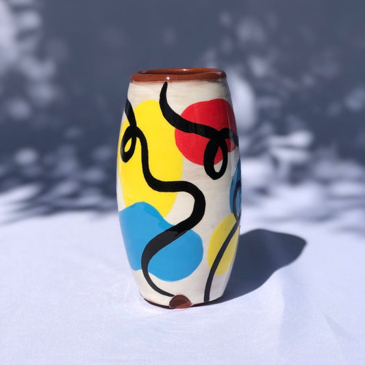 Vase Sofia 'à la Mondrian'- grand