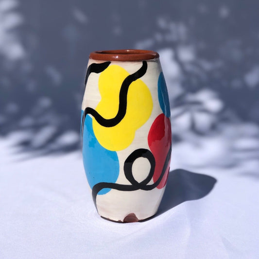 Vase Sofia 'à la Mondrian' - petit