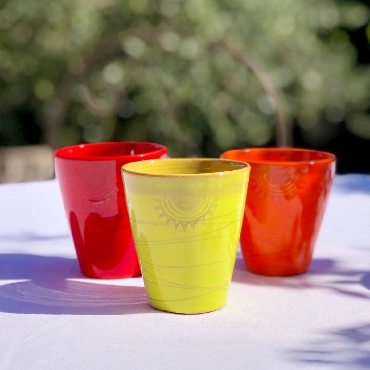Verres cônes